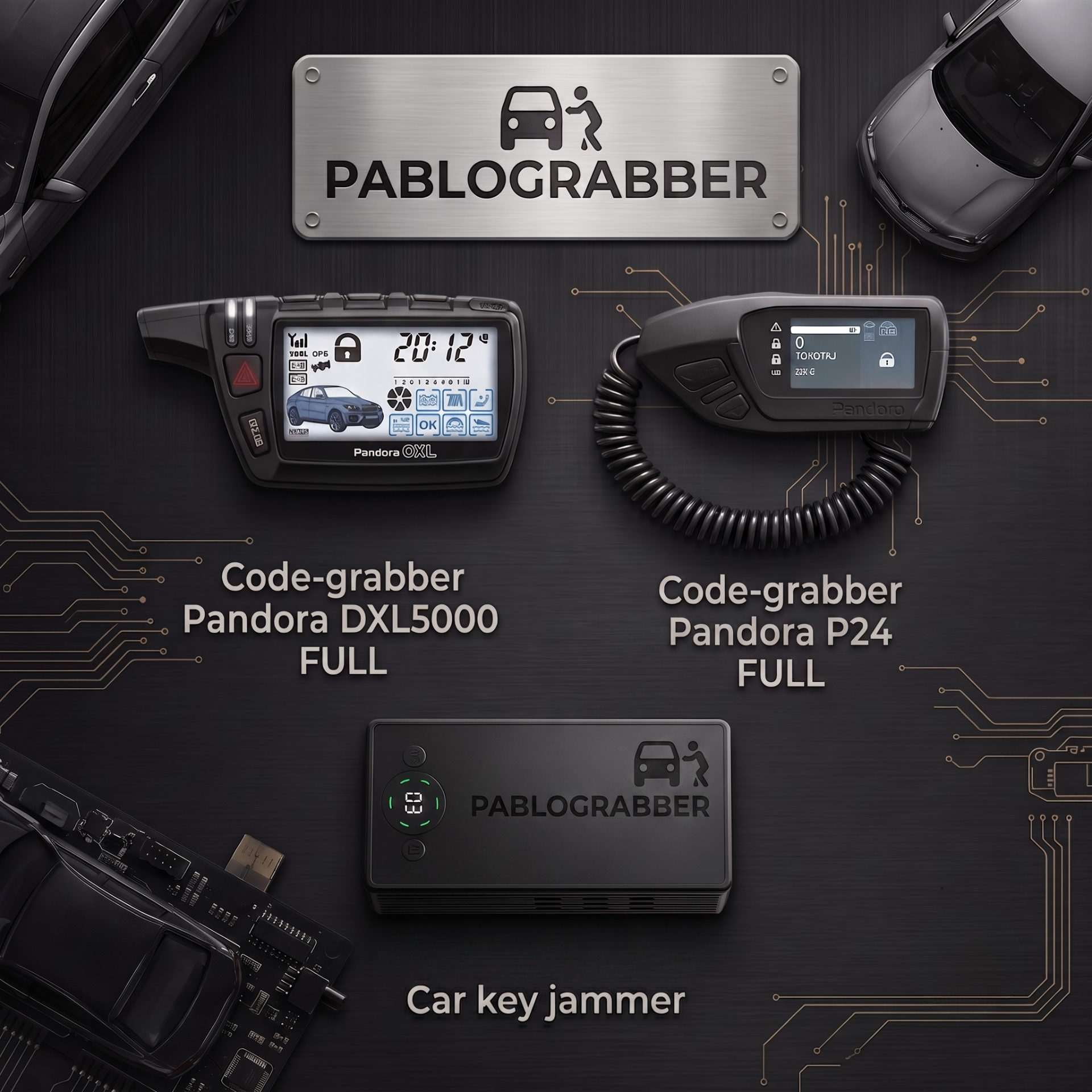 PabloGrabber product lineup